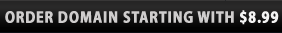 Order Domain starting at $8.99/year